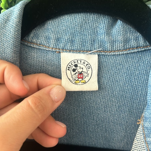 100% Cotton vintage Mickey international Jean jacket - Picture 5 of 15